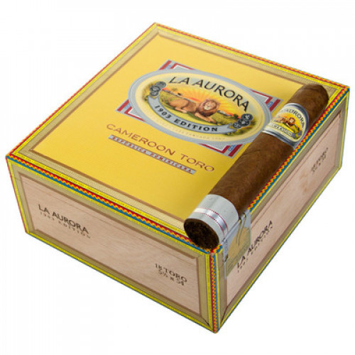 Сигары La Aurora 1903 Edition Cameroon Toro/18 (шт.) Сигары La Aurora 1903 Edition Cameroon Toro/18 (шт.)